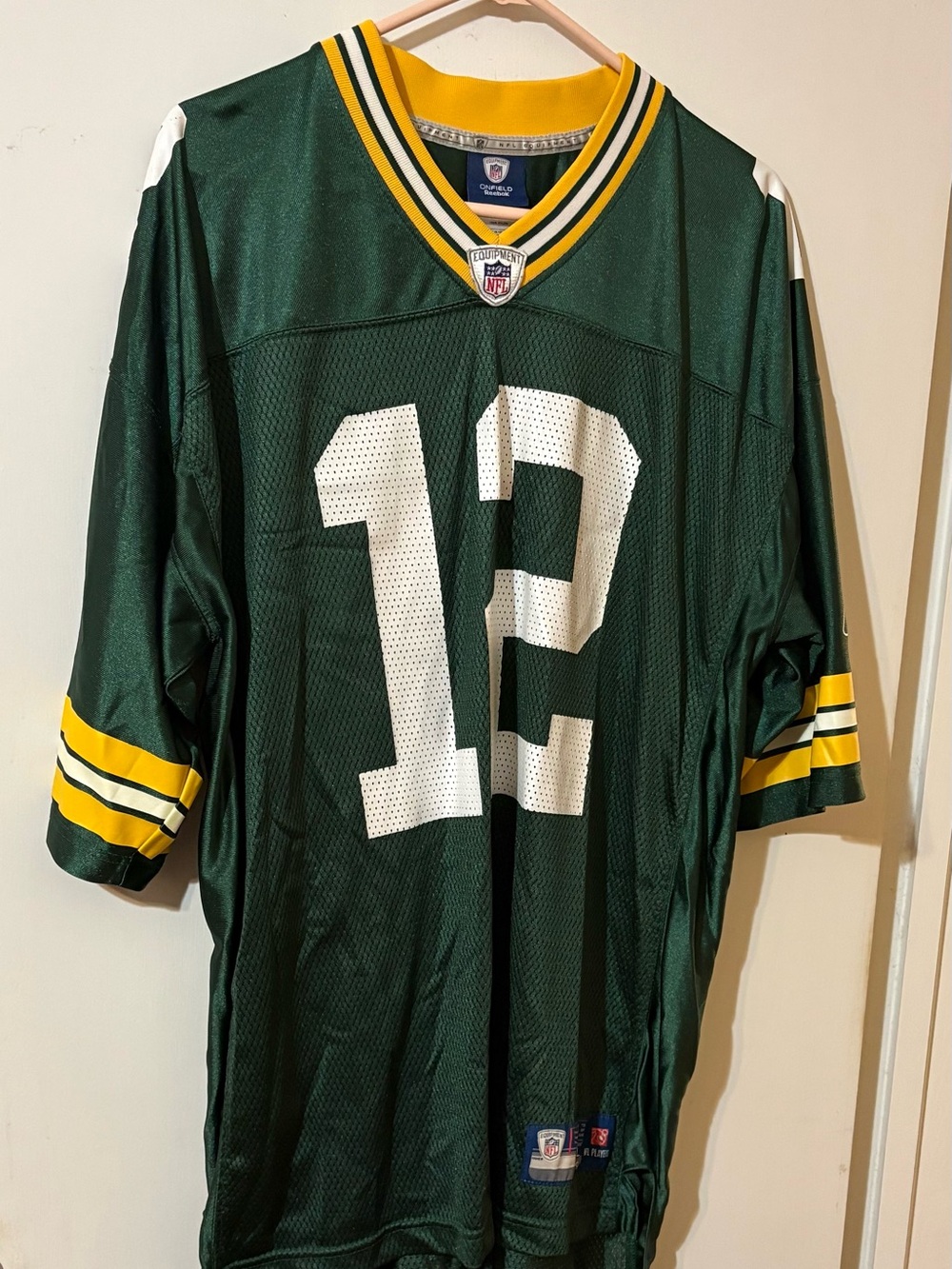 Green Bay Packers No.12 AARON RODGERS NFL Jersey - Green & Yellow